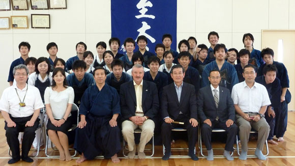 Kagawa University Kendo Club in Takamatsu, Japan